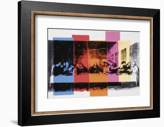 Detail of the Last Supper, c.1986-Andy Warhol-Framed Art Print