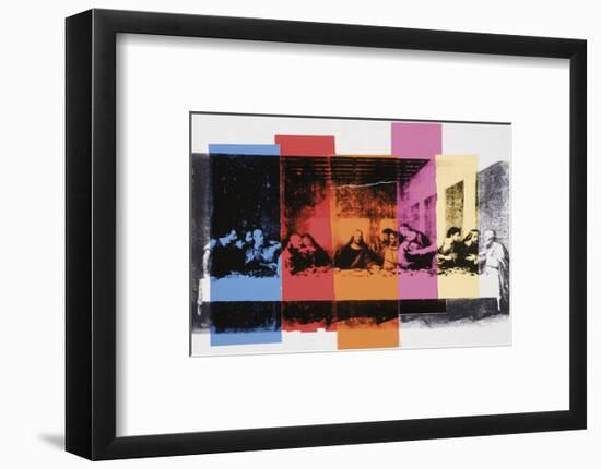 Detail of the Last Supper, c.1986-Andy Warhol-Framed Art Print