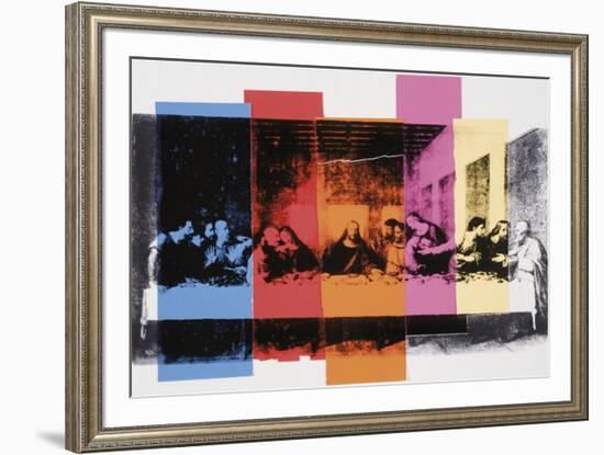 Detail of the Last Supper, c.1986-Andy Warhol-Framed Giclee Print