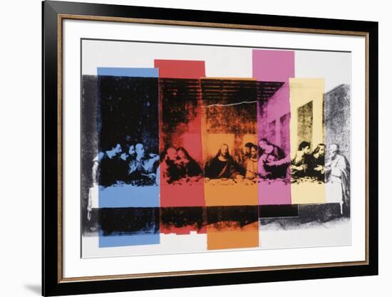 Detail of the Last Supper, c.1986-Andy Warhol-Framed Giclee Print