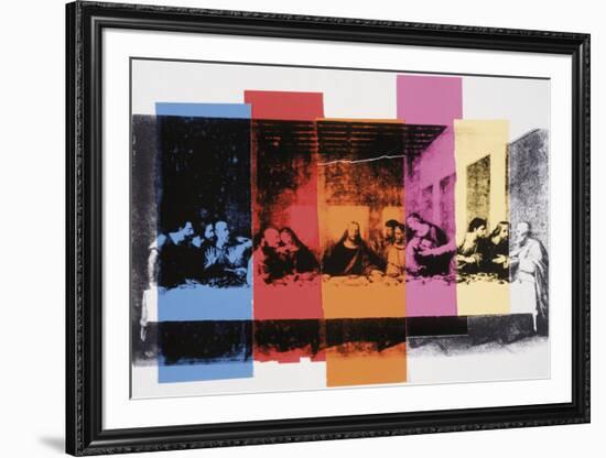 Detail of the Last Supper, c.1986-Andy Warhol-Framed Giclee Print