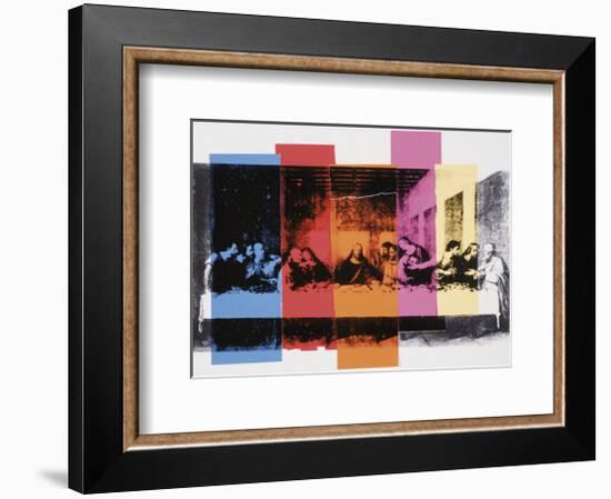 Detail of the Last Supper, c.1986-Andy Warhol-Framed Giclee Print