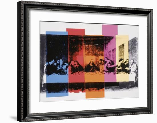 Detail of the Last Supper, c.1986-Andy Warhol-Framed Giclee Print