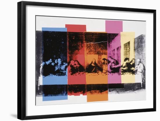 Detail of the Last Supper, c.1986-Andy Warhol-Framed Giclee Print