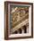 Detail of the New York Stock Exchange Facade, Manhattan, New York City, USA-Nigel Francis-Framed Photographic Print