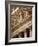 Detail of the New York Stock Exchange Facade, Manhattan, New York City, USA-Nigel Francis-Framed Photographic Print