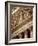 Detail of the New York Stock Exchange Facade, Manhattan, New York City, USA-Nigel Francis-Framed Photographic Print