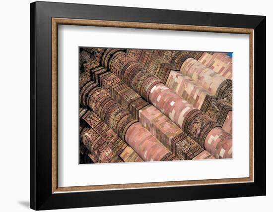 Detail of the Qutub Minar, New Delhi, India-null-Framed Photographic Print