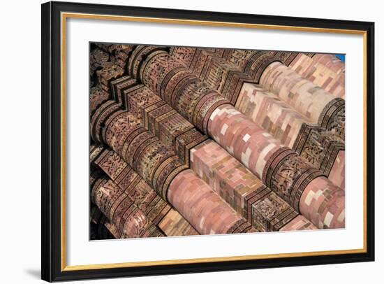 Detail of the Qutub Minar, New Delhi, India-null-Framed Photographic Print