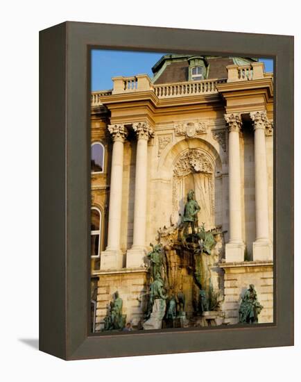 Detail of the Royal Palace, Budapest, Hungary-Prisma-Framed Premier Image Canvas