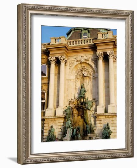 Detail of the Royal Palace, Budapest, Hungary-Prisma-Framed Photographic Print