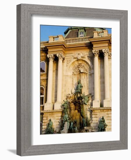 Detail of the Royal Palace, Budapest, Hungary-Prisma-Framed Photographic Print