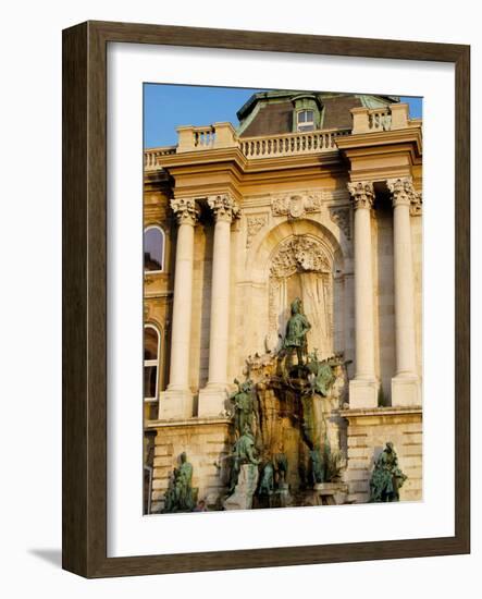 Detail of the Royal Palace, Budapest, Hungary-Prisma-Framed Photographic Print