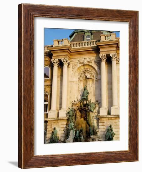 Detail of the Royal Palace, Budapest, Hungary-Prisma-Framed Photographic Print