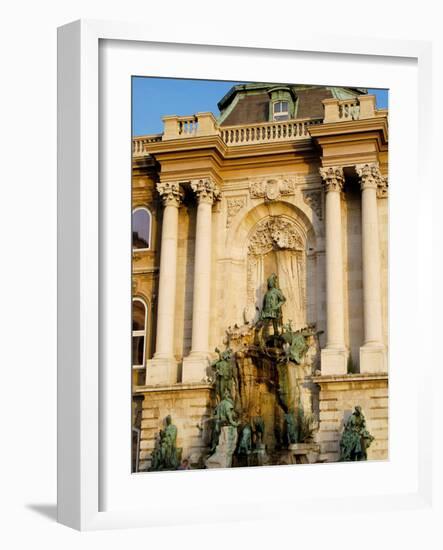 Detail of the Royal Palace, Budapest, Hungary-Prisma-Framed Photographic Print