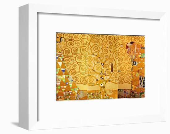 Detail of 'The Stoclet Frieze', 1905-09-Gustav Klimt-Framed Giclee Print