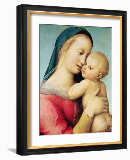 Detail of the 'Tempi' Madonna, 1508-Raphael-Framed Giclee Print