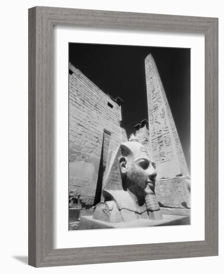 Detail of the Temple of Luxor-Stuart Westmorland-Framed Photographic Print