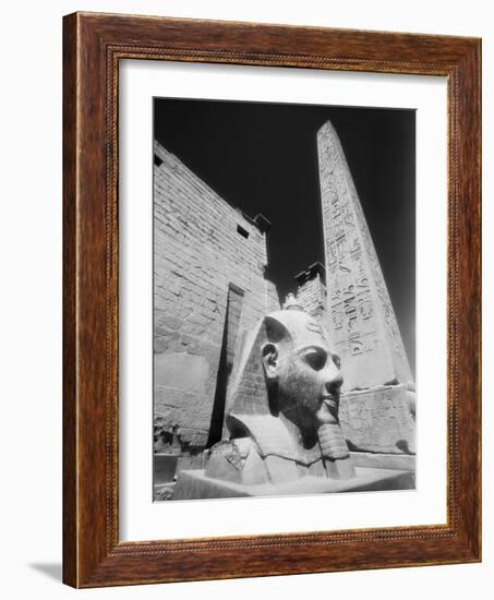 Detail of the Temple of Luxor-Stuart Westmorland-Framed Photographic Print