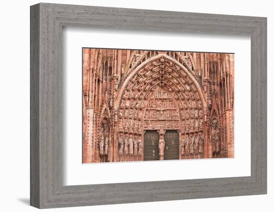 Detail of the Tympanum-Julian Elliott-Framed Photographic Print