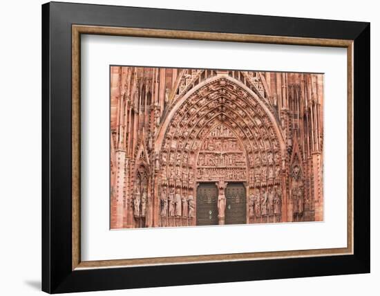 Detail of the Tympanum-Julian Elliott-Framed Photographic Print