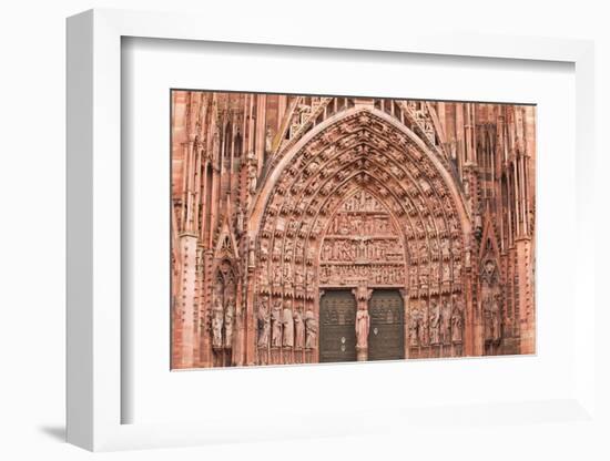 Detail of the Tympanum-Julian Elliott-Framed Photographic Print