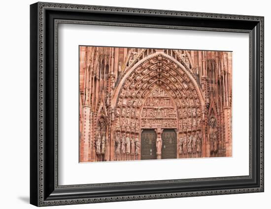 Detail of the Tympanum-Julian Elliott-Framed Photographic Print