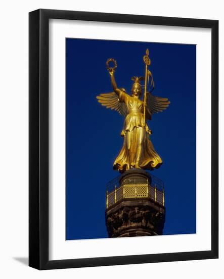 Detail of the Victory Column Statue by Friedrich Darke-Jonathan Hicks-Framed Photographic Print