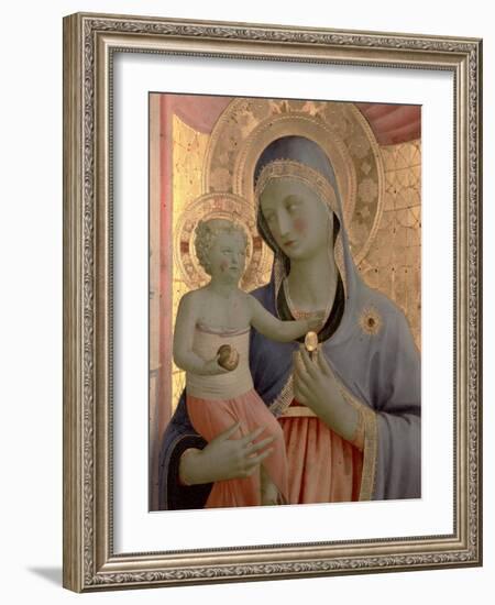 Detail of the Virgin and Child from the Annalena Altarpiece, After 1434-Fra Angelico-Framed Giclee Print