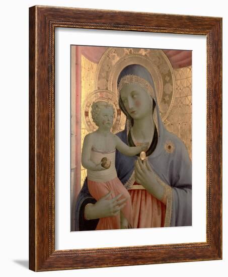 Detail of the Virgin and Child from the Annalena Altarpiece, After 1434-Fra Angelico-Framed Giclee Print