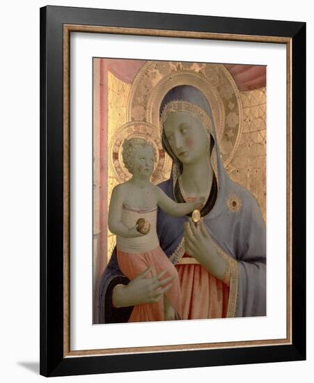 Detail of the Virgin and Child from the Annalena Altarpiece, After 1434-Fra Angelico-Framed Giclee Print