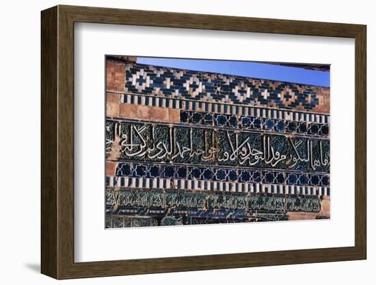 Detail of Tomb in Shah-i-Zinda Complex, Samarkand, 15th century-CM Dixon-Framed Photographic Print