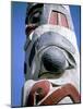 Detail of Totem Pole, Queen Charlotte Islands, British Columbia (B.C.), Canada-Oliviero Olivieri-Mounted Photographic Print