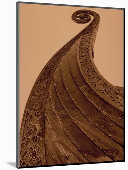 Detail of Viking Ship, Norway-Walter Bibikow-Mounted Photographic Print