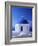 Detail of Whitewashed Church With Blue Dome-Jonathan Hicks-Framed Photographic Print