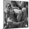 Detail Sculpture "Ugolino" by Jean Baptiste Carpeaux at Music Des Beaux Arts-Carlo Bavagnoli-Mounted Photographic Print