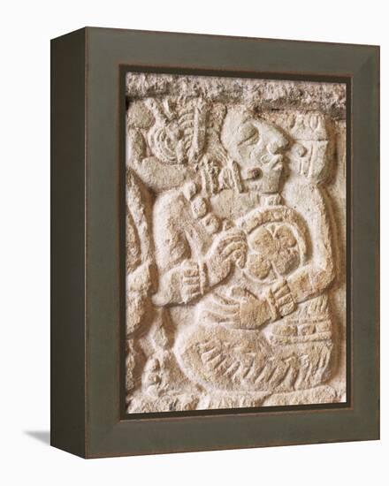 Detail, Structure 9N-82, Copan, Unesco World Heritage Site, Honduras, Central America-Upperhall-Framed Premier Image Canvas