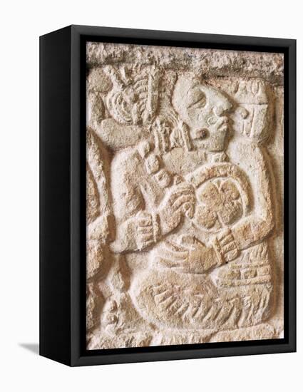 Detail, Structure 9N-82, Copan, Unesco World Heritage Site, Honduras, Central America-Upperhall-Framed Premier Image Canvas