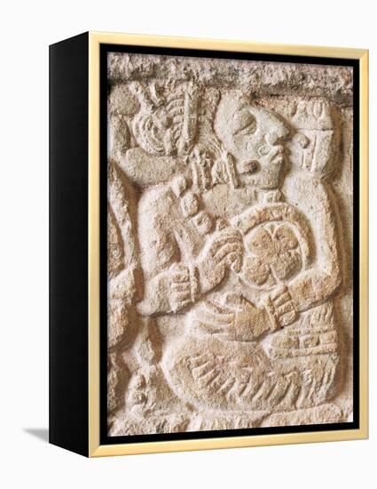 Detail, Structure 9N-82, Copan, Unesco World Heritage Site, Honduras, Central America-Upperhall-Framed Premier Image Canvas