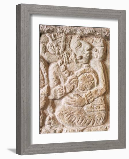 Detail, Structure 9N-82, Copan, Unesco World Heritage Site, Honduras, Central America-Upperhall-Framed Photographic Print