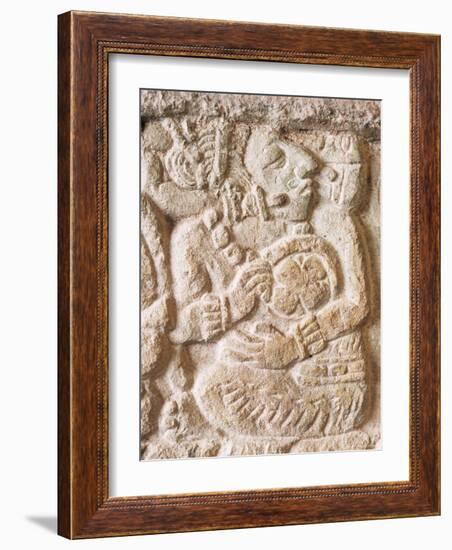 Detail, Structure 9N-82, Copan, Unesco World Heritage Site, Honduras, Central America-Upperhall-Framed Photographic Print