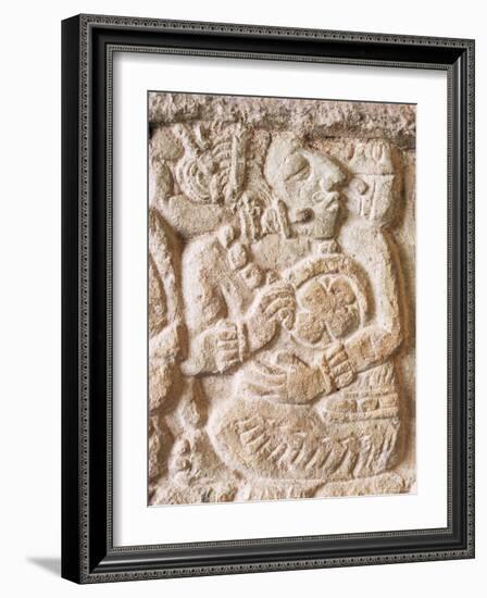 Detail, Structure 9N-82, Copan, Unesco World Heritage Site, Honduras, Central America-Upperhall-Framed Photographic Print