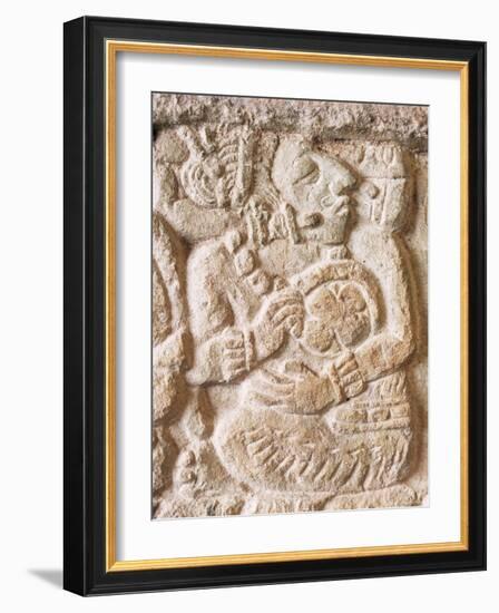 Detail, Structure 9N-82, Copan, Unesco World Heritage Site, Honduras, Central America-Upperhall-Framed Photographic Print