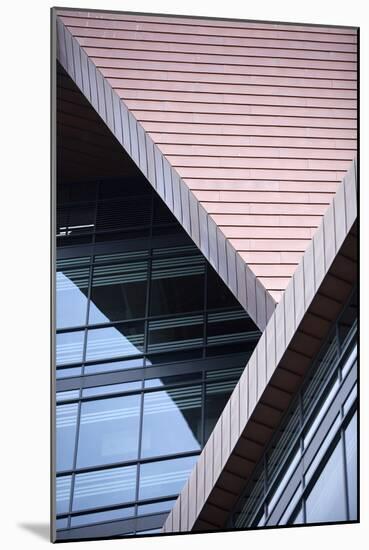 Detail View of University of Plymouth, Roland Levinsky Building, UK-David Barbour-Mounted Photo