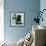 Detail: Window in Turquoise Wall-Mike Burton-Framed Photographic Print displayed on a wall