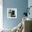 Detail: Window in Turquoise Wall-Mike Burton-Framed Photographic Print displayed on a wall