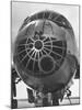 Detailed Close Up of Window of a B-36 Bomber Plane parked on Airfield at Sac's Carswell AF Base-Margaret Bourke-White-Mounted Photographic Print
