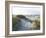 Detailed Wide Angle Shot of Pristine White Sand Dunes and Native Shoreline Plants in Pensacola Flor-forestpath-Framed Photographic Print