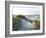 Detailed Wide Angle Shot of Pristine White Sand Dunes and Native Shoreline Plants in Pensacola Flor-forestpath-Framed Photographic Print