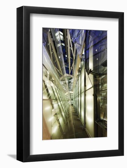 Details, Modern Architecture, Neues Kranzler Eck, KurfŸrstendamm, Kudamm-Axel Schmies-Framed Photographic Print